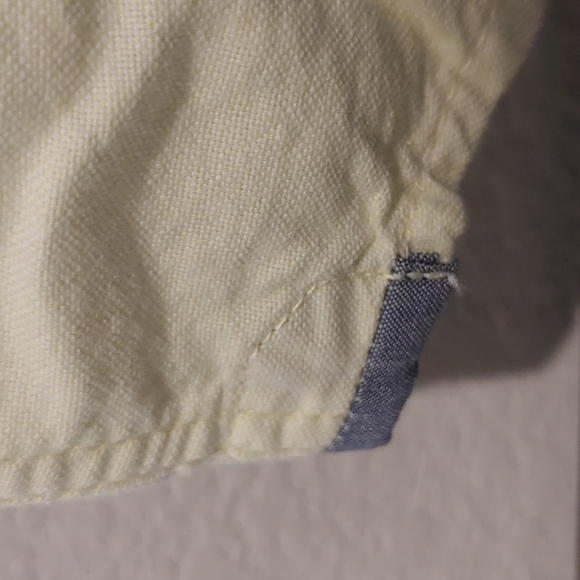 VANS Men's Houser Short Sleeve Pastel Yellow Shirt - size Small - NEW w/tag - Picture 7 of 10